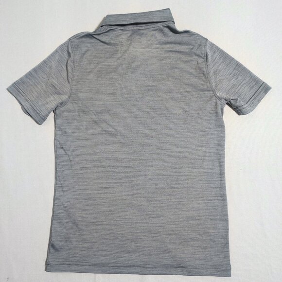 Under Armour Active wear golf polo shirt youth size M grey loose fit - Picture 3 of 8